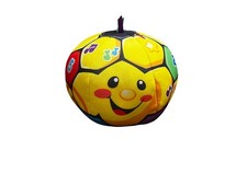 Lach & Lern Ball Fußball Gelb Plüschball Singt und Zählt | Fisher-Price | TOP