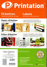 Universaletiketten 45 x 30 mm - weiß - 3600 Stck