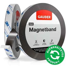 GAUDER Typ A+B Magnetband 3M Kleber selbstklebend Magnetklebeband Magnetstreifen