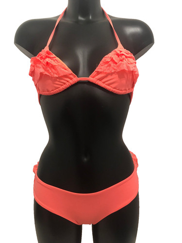 Calzedonia neon orange bikini - neon,
