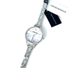 Emporio Armani Damen Armbanduhr AR11167 silber