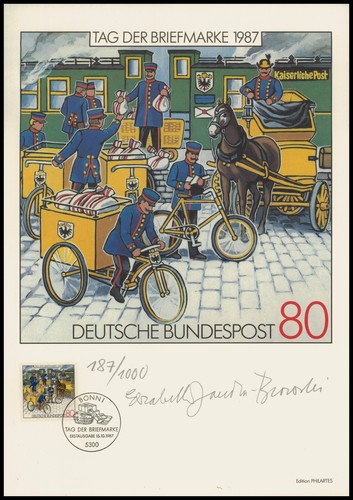 Art edition 1987 bund - 1337, tag