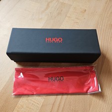Hugo Boss Etui Klappetui mit Tuch Sonnenbrillen und Brillen magnetisch + Tuch