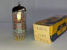 2 Stück VALVO E 188CC NOS  Rot mit Schachtel