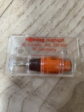 Rotring Isograph Zeichenkegel 1,0 mm Artikelnummer 751100, NEU