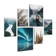 Leinwand Bilder Set