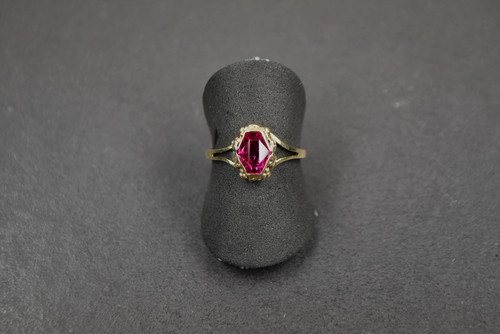 Antiker damenring mit wohl - damenring,