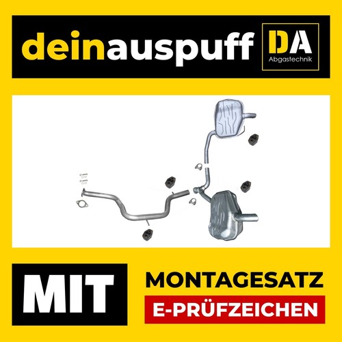 Auspuffanlage für ford mondeo - auspuffanlage,