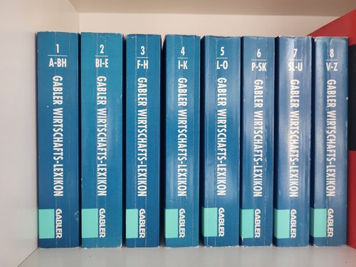 Gabler wirtschaftslexikon - gabler, 13