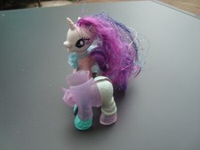 My Little Pony " Rarity " incl. 2x Clip-On Kleidung Glitzerbeinen + Glittermähne
