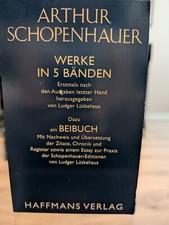 Schopenhauer, Werke in 5 Bänden, Hg. L. Lütkehaus