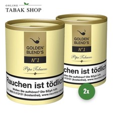 2x Pfeifentabak Golden Blends
