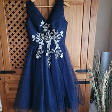 Chi Chi LONDON Damen Sommer Ball Kleid Gr.38