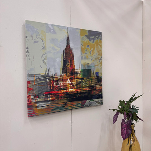 Wandbild 90x90 frankfurter - 90x90,