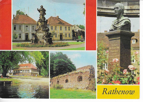 Rathenow ddr 1987 - rathenow,,