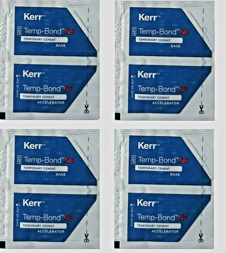 Kerr zahnkleber befestigung - 4x,