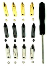 4 PCS 2 PAIRS METAL AGLETS