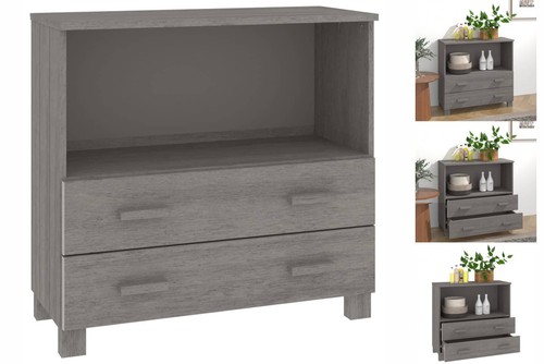 Sideboard hellgrau 85x35x80 - hellgrau,