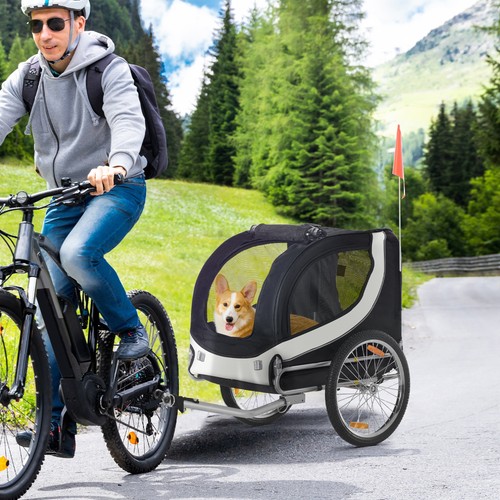 Pawhut fahrradanhänger - pawhut,