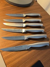 Justinus  Steel Design Silber Steak-/Pizzamesser (6 Stück)