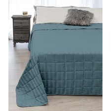 GESTEPPTE TAGESDECKE AUS SATIN