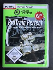 ProTrain Perfect Eisenbahn Simulator PC Win XP/2000/Me/98 Zustand Sehr Gut @B11