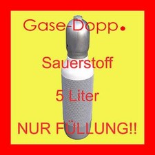 Sauerstoff 5 Liter Füllung