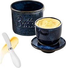 Runde Butterdose mit Deckel