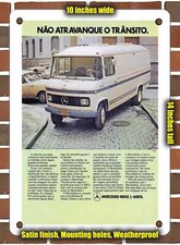 Metal Sign - 1972 Mercedes