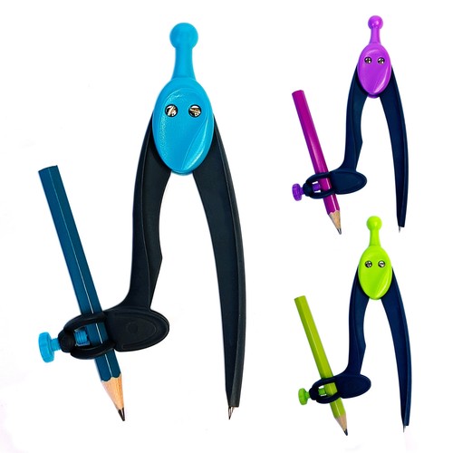 Zirkel mit stifthalter und - zirkel,
