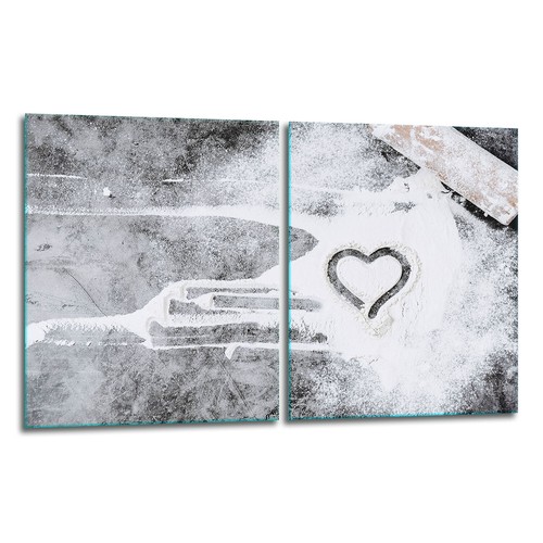 Herdabdeckplatten 2x40x52