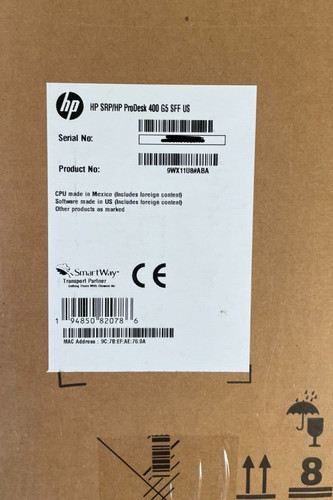 New prodesk 400 g5 - hp, sff
