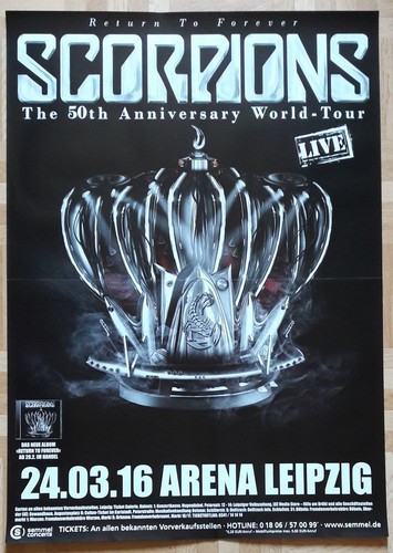 Scorpions live 2016 - live,