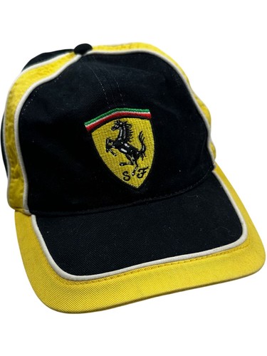 Ferrari mütze schwarz gelb - schwarz,
