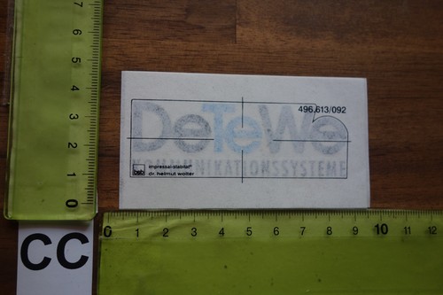 Alter aufkleber post handy - aufkleber,