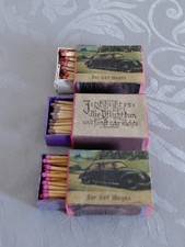 3 Streichholzschachteln, KDF -