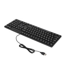 Arabic Keyboard 104 Keys USB Interface Wired Design ABS Material Office Keyb SAL