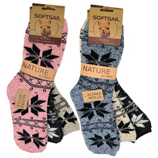 3/9 Paar Alpaka Socken