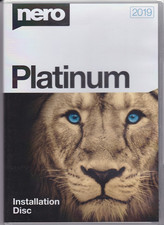 nero Platinium 2019 - Installation Disc - endless - mit Seriennummer und Start G