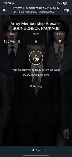 Bts munich vip - munich,