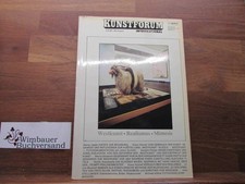 Kunstforum International, Band