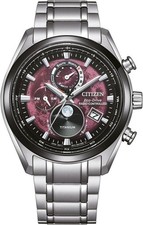 Citizen Eco-Drive BY1018-80X Herrenuhr Funk-Solar Armbanduhr 43 mm silber