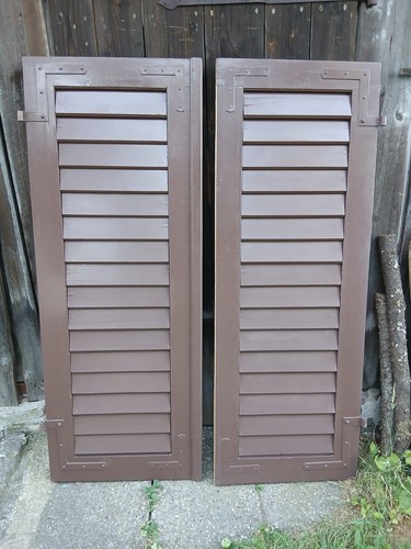 Paar fensterladen holz - 1,