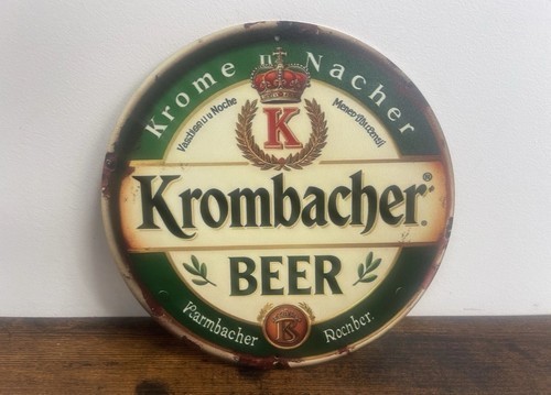 Krombacher blechschild 20cm - krombacher,
