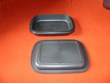 Tupperware Ultra Plus Auflaufform Bräter 3,5L Deckel 1,75L anthrazit  Lasagne