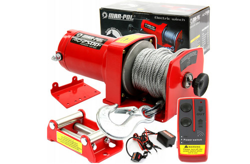 12v seilwinde 2500lbs - 12v,