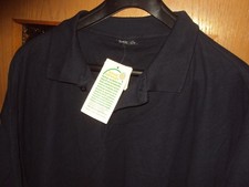 Poloshirt identic 6xl neu blau