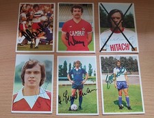 Sammelbilder, Fussball 1978/79, 1 aussuchen, original Autogramme