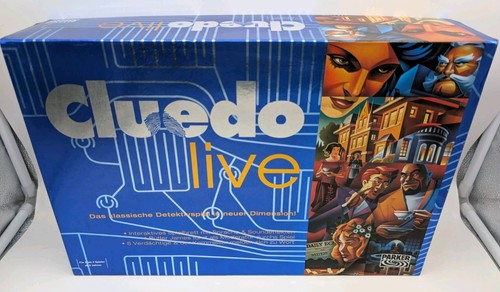 Cluedo live parker brettspiel - cluedo,