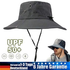 Sonnenhut Anglerhut Fischerhut Trekking Camping Reisen Outdoor UV Schutz Herren